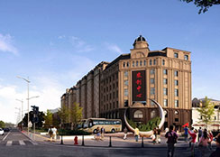 建筑景观吉林珲春《珲春之窗农创中心》：集珲春文化、生

态、休闲、农业、生活于一体的展示之窗即将拔地而起